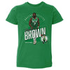 Jaylen Brown Boston Celtics Shield WHT by 500 LEVEL