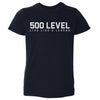 500 LEVEL Wordmark WHT by 500 LEVEL