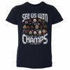 Seattle Football 2025 Champs Cartoon WHT by 500 LEVEL