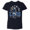 Ladd McConkey Los Angeles C Lightning Ladd WHT by 500 LEVEL
