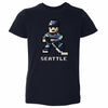 Seattle Hockey 8-bit WHT by 500 LEVEL