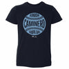Junior Caminero Tampa Bay Vintage Baseball WHT by 500 LEVEL