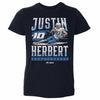 Justin Herbert Los Angeles C Slide WHT by 500 LEVEL