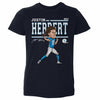 Justin Herbert Cartoon WHT by 500 LEVEL