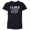 Stefon Diggs New England I Like Us Font WHT by 500 LEVEL