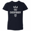 U.S. Soccer Vs. Everybody WHT by 500 LEVEL