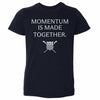 USRowing Momentum Is Made Together WHT by 500 LEVEL