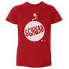 Kyle Schwarber Philadelphia Schwarbomb Vector WHT by 500 LEVEL