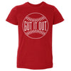 Gut It Out Foundation Baseball WHT by 500 LEVEL