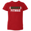 Christmas Merry Fitmas WHT by 500 LEVEL
