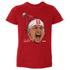 Patrick Mahomes Kansas City Portrait Santa Hat WHT by 500 LEVEL