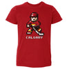 Calgary Hockey 8-bit WHT by 500 LEVEL