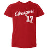 Onyeka Okongwu Atlanta Script WHT by 500 LEVEL