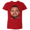 Travis Kelce Kansas City Vintage Head WHT by 500 LEVEL