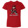 New Jersey Hockey 8-bit WHT by 500 LEVEL
