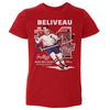 Jean Beliveau Montreal Throwback WHT by 500 LEVEL