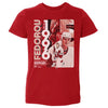 Sergei Fedorov Detroit 5 Goal Game 1996 WHT by 500 LEVEL