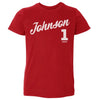 Jalen Johnson Atlanta Script WHT by 500 LEVEL