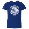Salvador Perez Kansas City Vintage Baseball WHT by 500 LEVEL