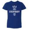 U.S. Soccer Vs. Everybody WHT by 500 LEVEL