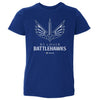 St. Louis Battlehawks Primary Logo WHT by 500 LEVEL