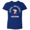 DePaul Blue Demons Mascot Basketball WHT by 500 LEVEL