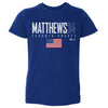 Auston Matthews Toronto USA Elite WHT by 500 LEVEL