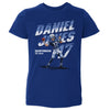 Daniel Jones Indianapolis Name Number WHT by 500 LEVEL