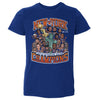 New York Knicks NBA Finals 2026 Champions Caricature WHT by 500 LEVEL