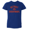 Detroit Vs. Everybody Orange WHT by 500 LEVEL