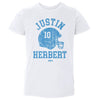 Justin Herbert Los Angeles C Helmet Font by 500 LEVEL