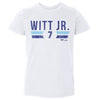 Bobby Witt Jr. Kansas City Font by 500 LEVEL