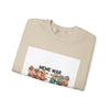 Meme War Graphic Sweatshirt, Disco Florals Retro Paisley by Tristan’s Treehouse