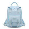 Solid Color Mommy Student Schoolbag Backpack