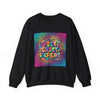 Yeet Sleep Repeat Sweatshirt | meme phrase, glitch graphic by Tristan’s Treehouse