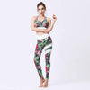 💪 Seamless 2-Piece Yoga Set – High-Waist Leggings & Crop Top by FitiqueFit