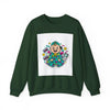Retro Gamer Baby Crewneck Sweatshirt — Cute Arcade Controller Design by Tristan’s Treehouse