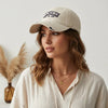 Embroidered Letter Denim Baseball Cap – Soft Crown by FitiqueFit
