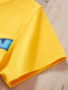 Children's Crocodile Short Sleeve T-Shirt & Shorts Set by Simply Love