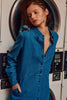 The Sunday Stroll Denim Shirt Dress
