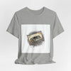 Glitch Cassette 'Perfectly Imperfect' Tee | glitch art shirt, retro tech nostalgic by Tristan’s Treehouse