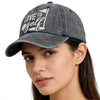 Golf Baseball Caps – Adjustable Embroidered Cotton Hats by FitiqueFit
