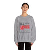 Cost of Living Status: DENIED Sweatshirt | receipt aesthetic, budget humor by Tristan’s Treehouse