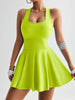 Women’s High Waist Yoga Dress by FitiqueFit
