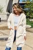 Red Double Take Full Size Hooded Teddy Bear Jacket with Thumbholes Ultra-Cozy & Stylish Comfortable Outerwear by Stevvex