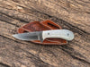 Custom Cowboy Knife – Rasp Steel & Resin Handle