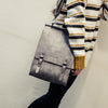 Leather ladies backpack