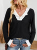 Two-Tone Raglan Sleeve T-Shirt by Simply Love