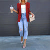 Women’s Open‑Front Casual Blazer by FitiqueFit