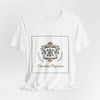 Ornate Brooch Emblem Tee | baroque print tee, vintage emblem shirt by Tristan’s Treehouse